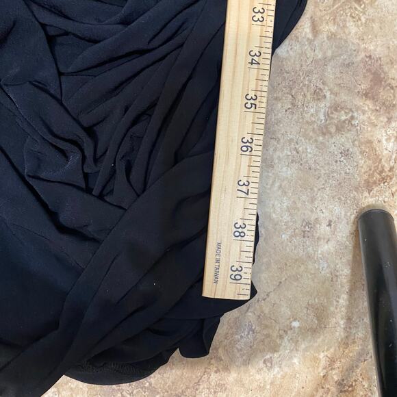 Lulus One Shoulder Little Black Dress Size XS NWT Sexy Bodycon Midi Party - Picture 8 of 8